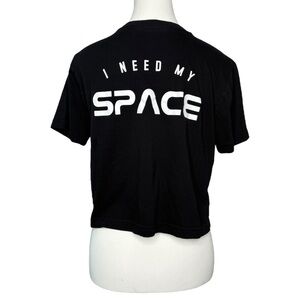 ▪️|EUC| SR Short Sleeve “I Need My Space” Crop Top